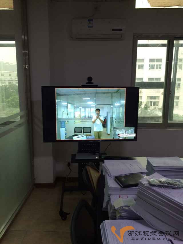 思科CISCO CTS-SX20-K9高清视频会议终端应用于福州中安担保分公司