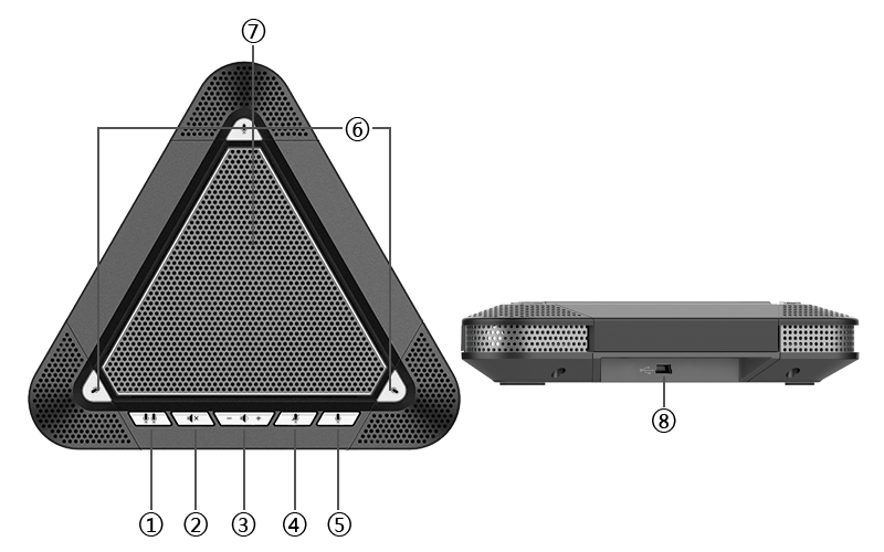 MVOICE 3000  USB 全向麦克风