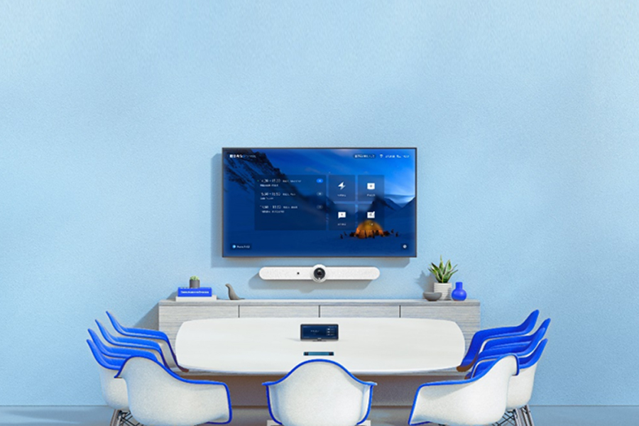硬件视频会议的小型会议室使用