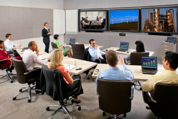 宝利通大型会议室视频会议方案