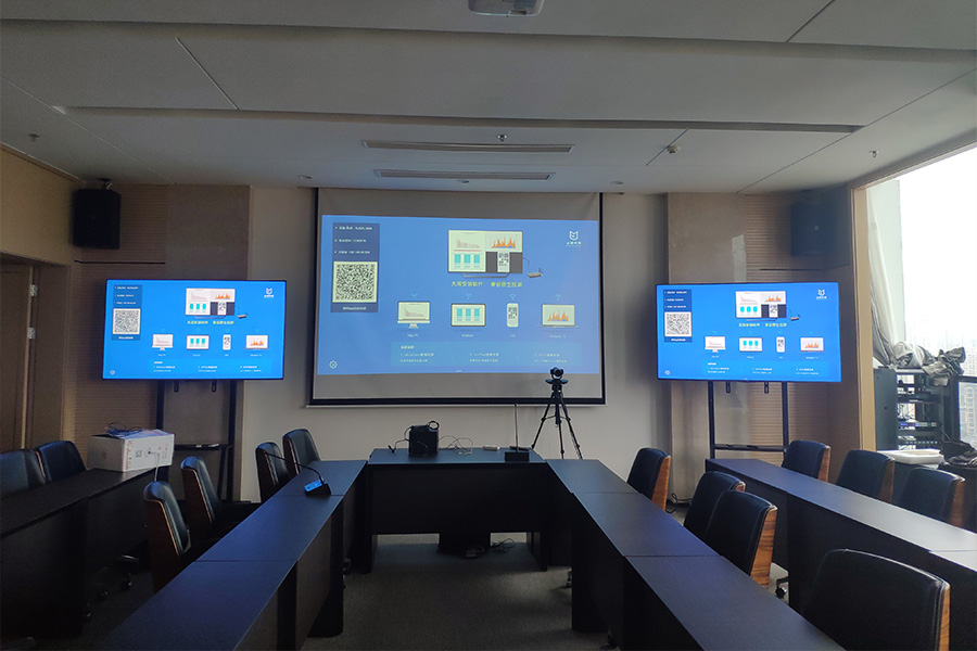 智能会议室视频会议HDMI矩阵在上峰水泥企业项目中的运用