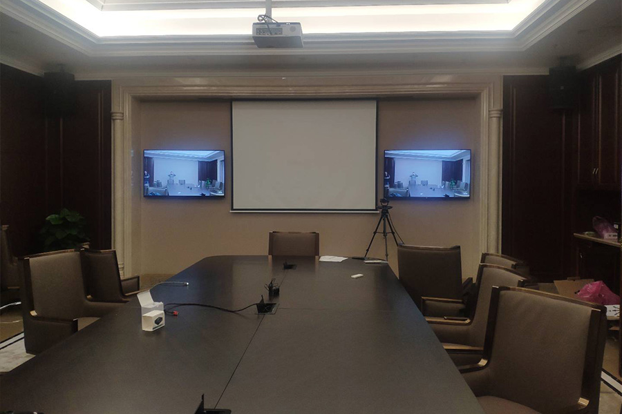 无线视频会议话筒FC-EU806在会议中的使用