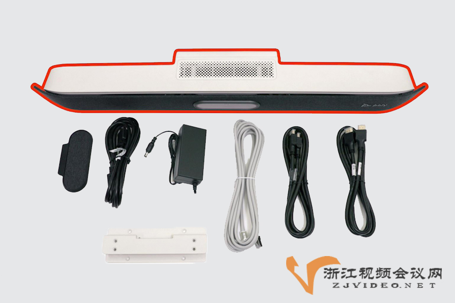 Poly博诣(POLYCOM宝利通)Studio X50 视频会议终端一体机设备配件配套图