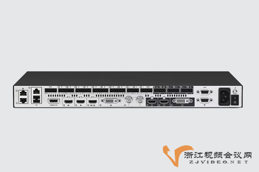 思科 Cisco SX80 视频会议终端主机背面图