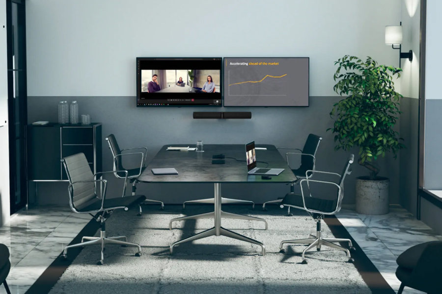  Jabra PanaCast 50智能音视频一体机是一款适用于企业会议室的视频会议工具.jpg