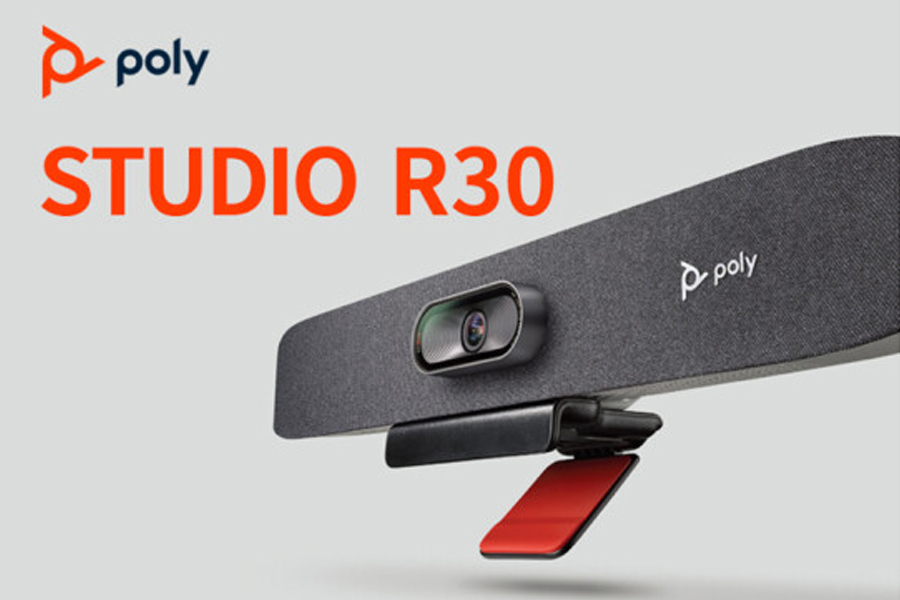 Poly Studio R30为混合办公时代高品质视频通话保驾护航