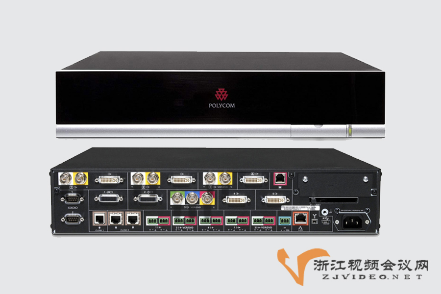 宝利通Polycom HDX 9000系列 正反面图