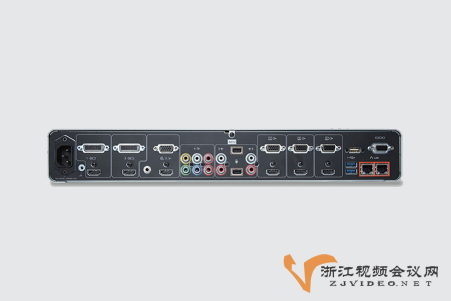 宝利通 Polycom RealPresence Group 700 高清视频会议终端接口图