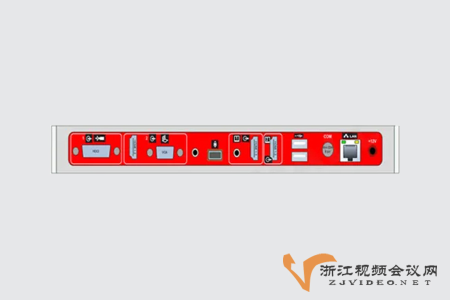 宝利通 Polycom RealPresence Group 500高清视频会议协作终端接口图