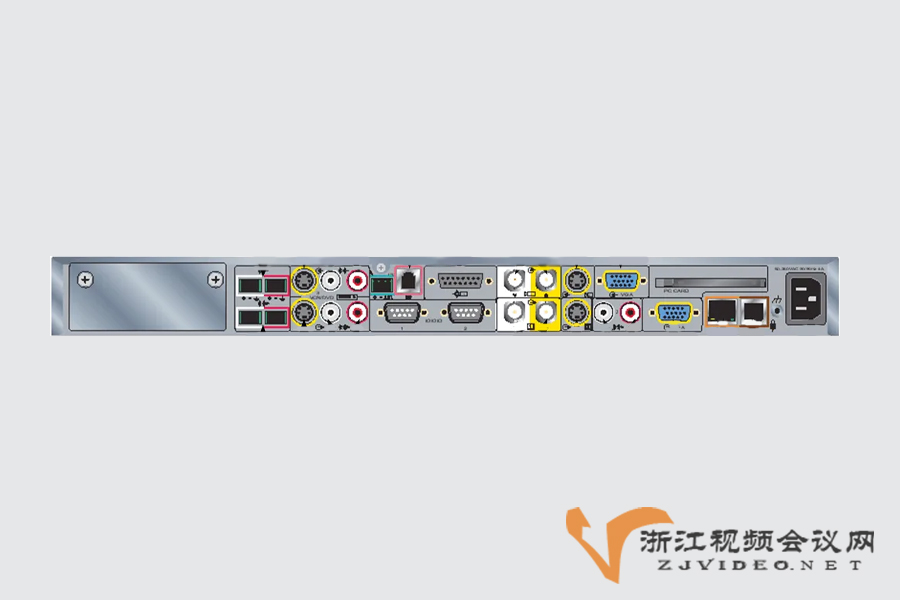 宝利通 POLYCOM VSX8000视频会议系统背面图