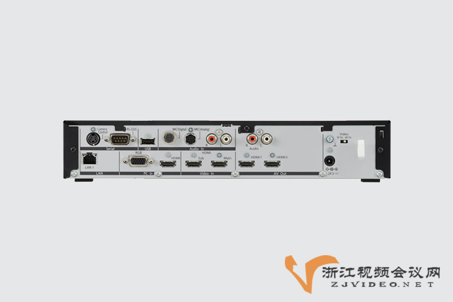 松下视频会议终端KX-VC1300CH接口图