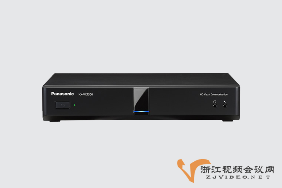 松下视频会议终端KX-VC1300CH正面图