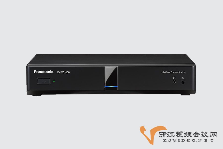 松下视频会议终端KX-VC1600CH正面图