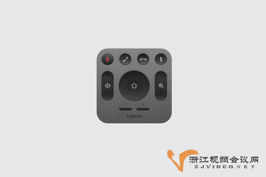 罗技 Logitech CC4000E 商务高清视频会议专用摄像头遥控器图