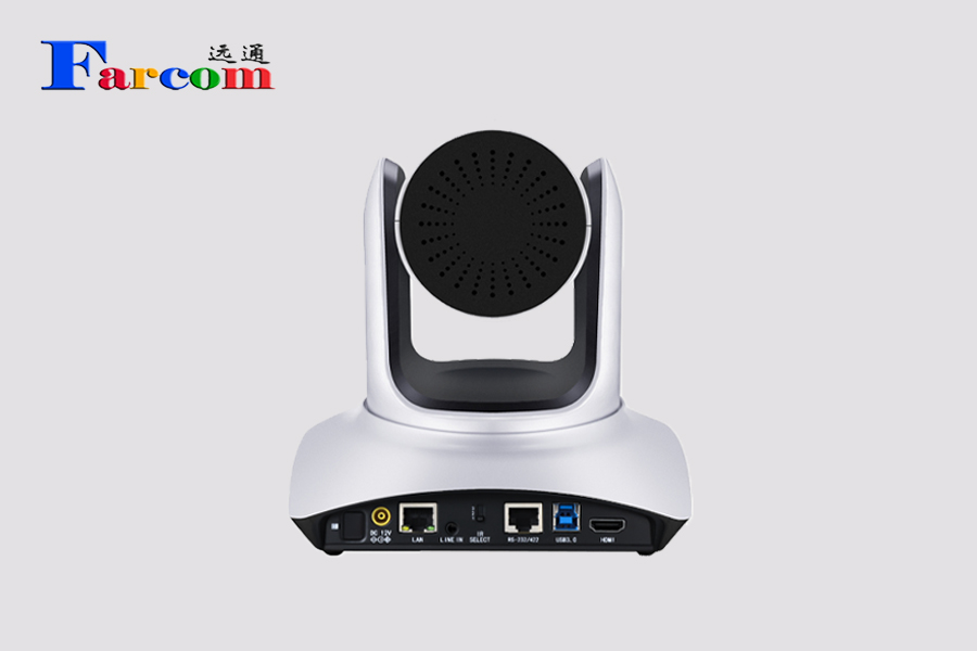 FARCOM远通FCJ-VCC-UHD12U 4K视频会议摄像机背面图
