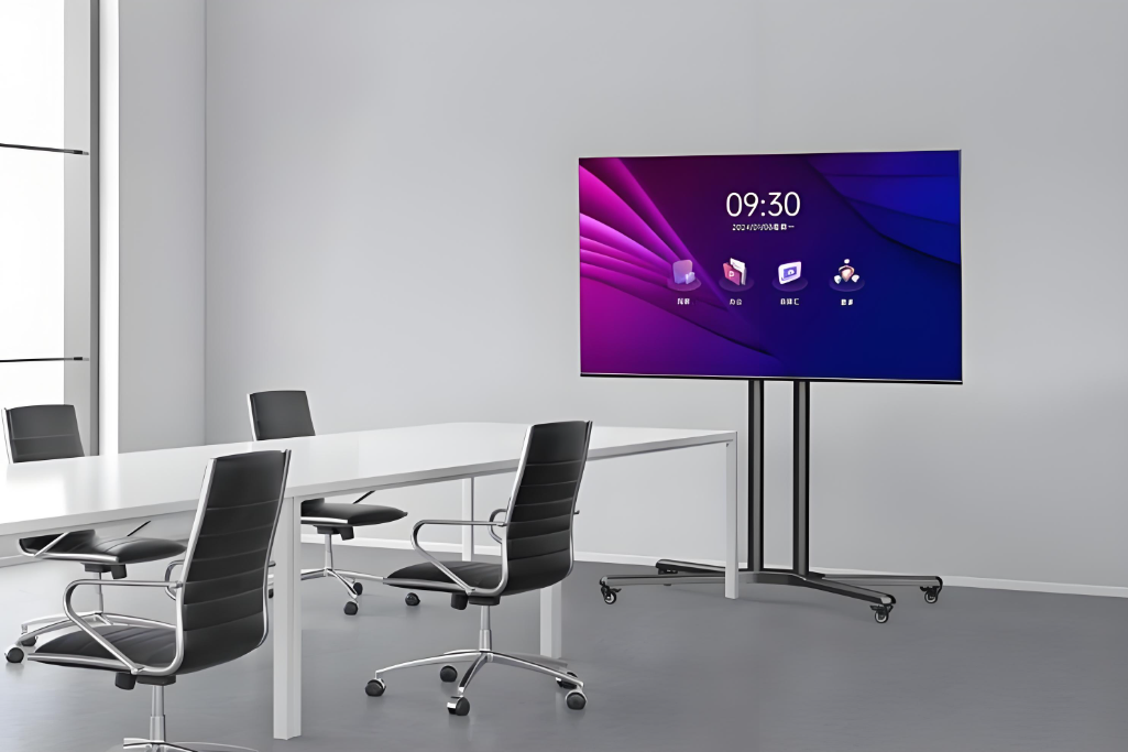 开腾讯会议，用商显大屏还是会议平板？哪个更实在？