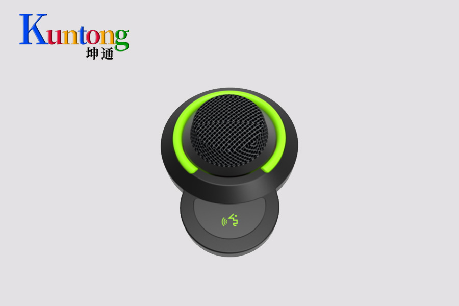 Kuntong坤通KTM-DCS-3005D有线数字会议系统代表单元（钮扣式）的操作说明