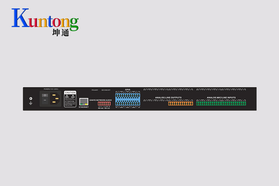Kuntong坤通KTM-DAP-0804 8进4出数字音频处理器